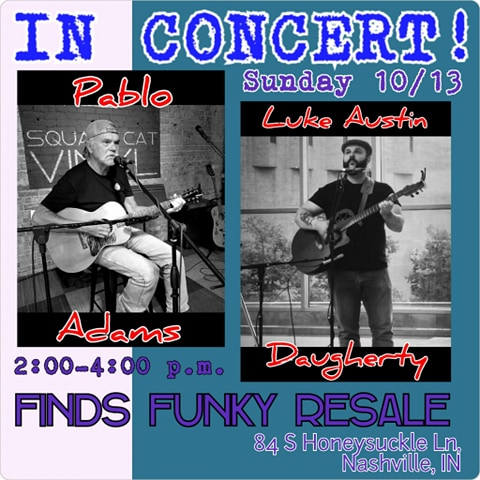 Luke and Pablo in Nashville IN Oct 13 2019