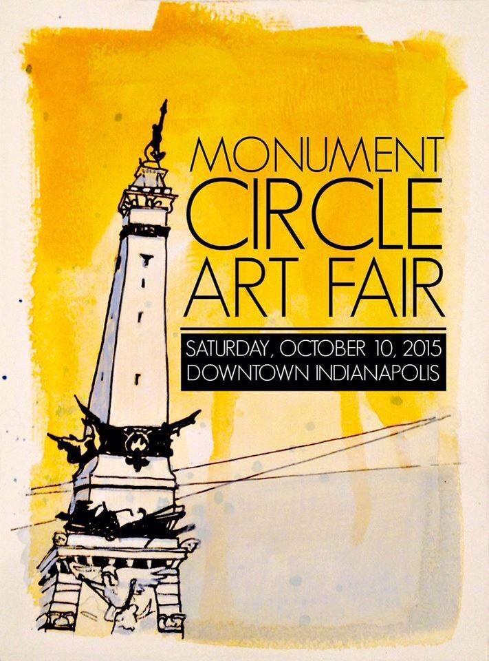 Monument Circle Art Fair 2015