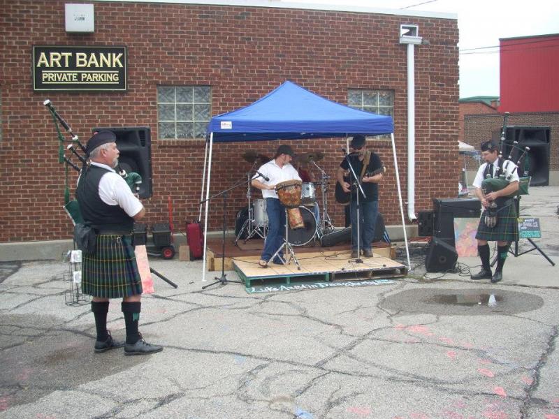 Luke Austin Daugherty and Tunes of Glory Bagpipers